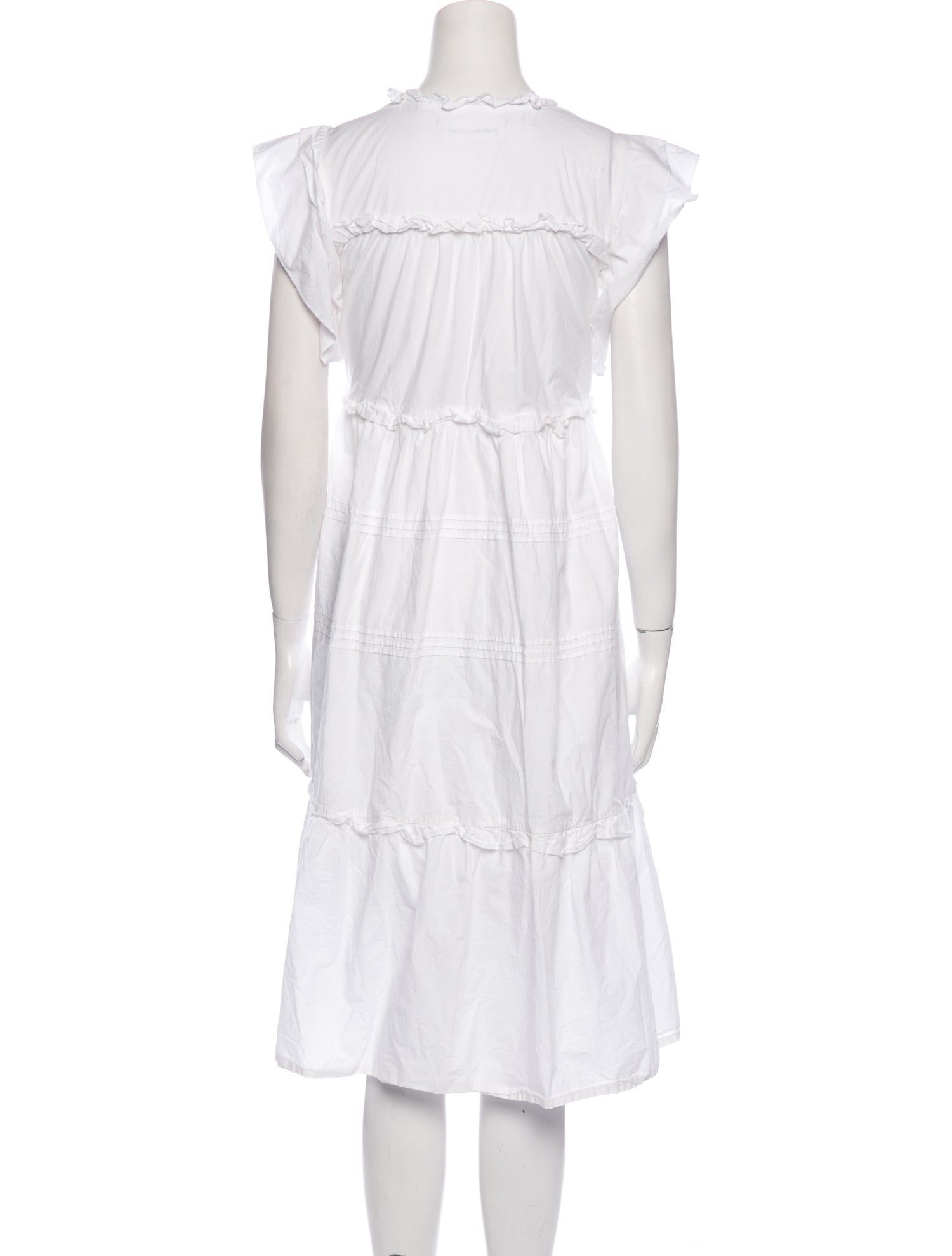 Skall Studio Crew Neck Midi Length Dress